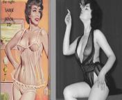 FREDERICKS OF HOLLYWOOD MADE SEXY LINGERIE for the masses very popular in the 1950s. Now, every woman could feel like a Hollywood pin-up girl. from www xxx hollywood 3gp vi