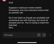 Guy pretends to be male savior while sexuality my rape saw post and now tells me I faked my rape. from son rape mom 3xxx viba xxx