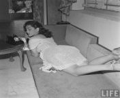 Nalini Jaywant, photoshoot for Life Magazine, 1951 from tamil old acter nalini sex hd images
