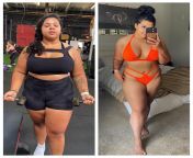 Progress Update!: June ‘21 vs. June ‘22. What one calendar year in the gym can do! Can’t wait to drop more & get bigger tits this fall! from www xxx june anitha xxx images without dress xxx emaj