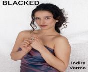 Indira Varma for Blacked from indira ch